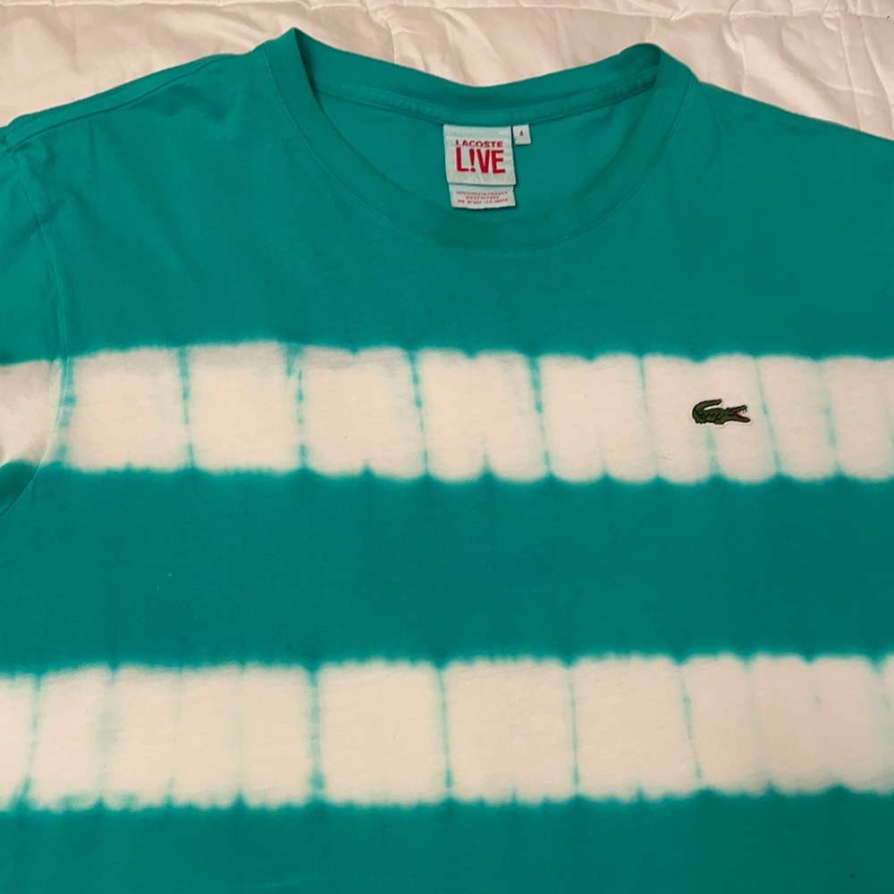 Men’s tie-dye Izod Lacoste Live shirt